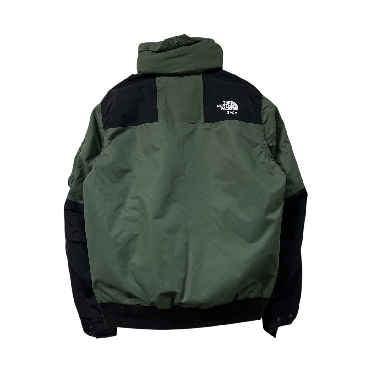 THE NORTH FACE×sacai BOMBER JACKETマルチカラーダウンジャケット
