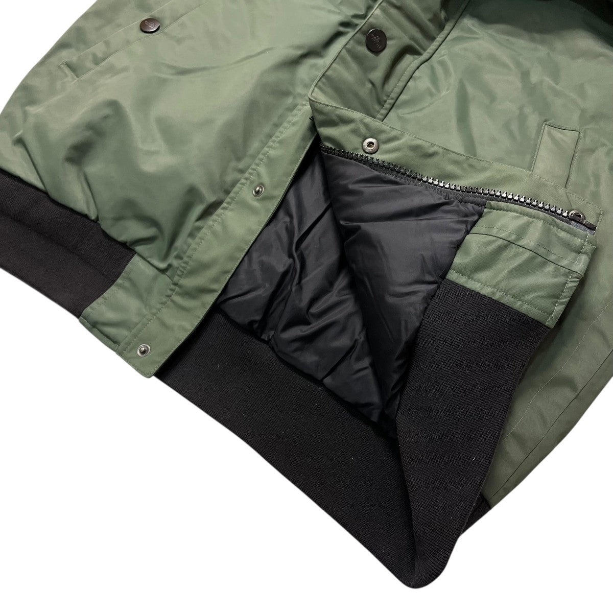 THE NORTH FACE×sacai BOMBER JACKETマルチカラーダウンジャケット