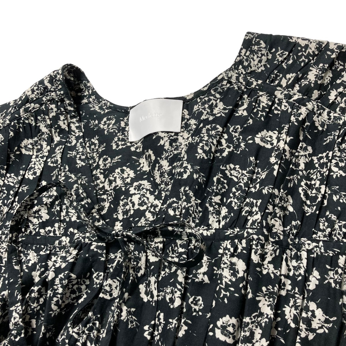 祝開店！大放出セール開催中 Merlette(マーレット) LASSE PRINTピマコットンワンピース ワンピース
