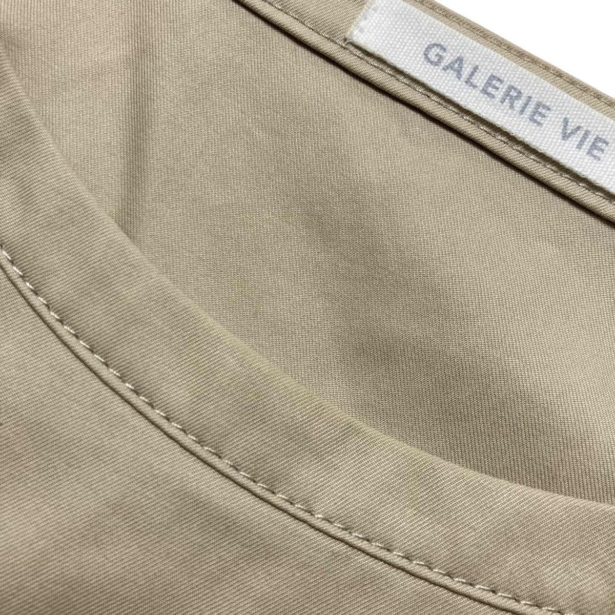 GALERIE VIE(ギャルリーヴィー) 24SSコットンブレンドギャバジン