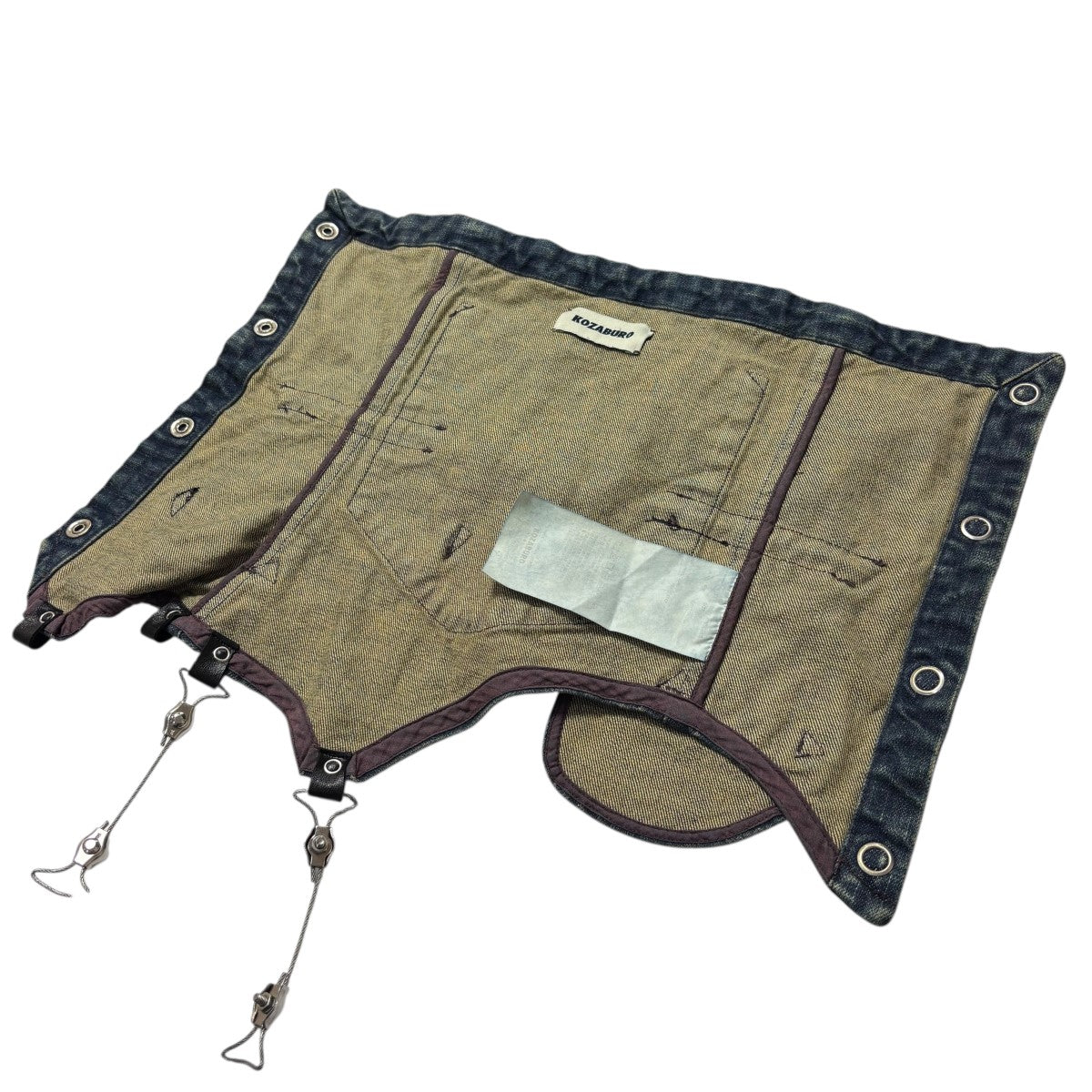 LSS GAITERS INDIGOデニムレッグウォーマー