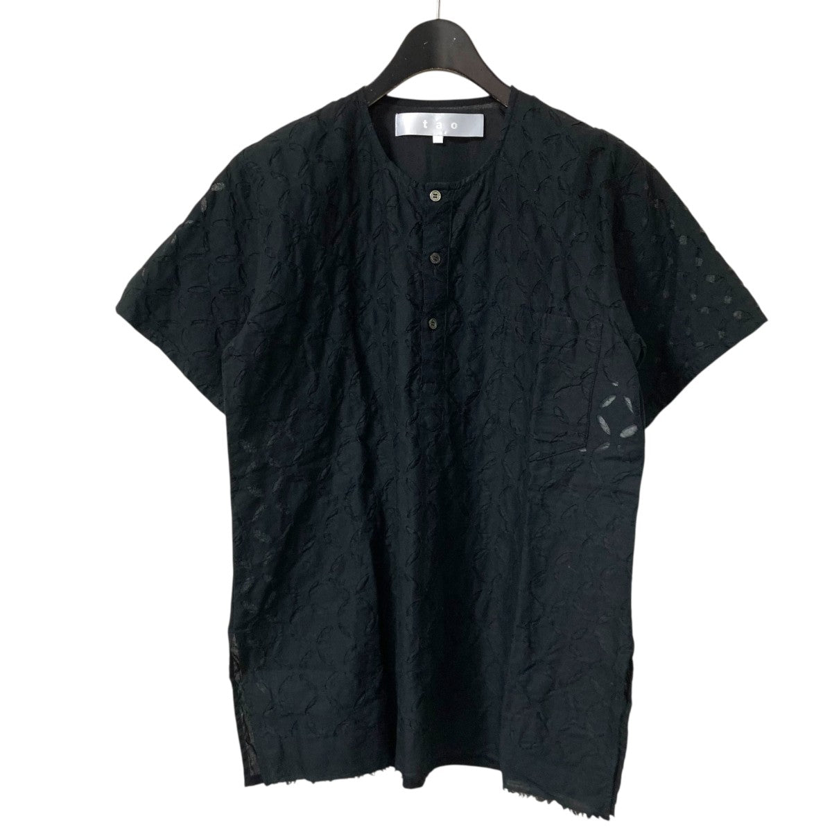 TAO COMME des GARCONS 24SS半袖ブラウスTM B011 古着・中古-1枚目のアイテム画像