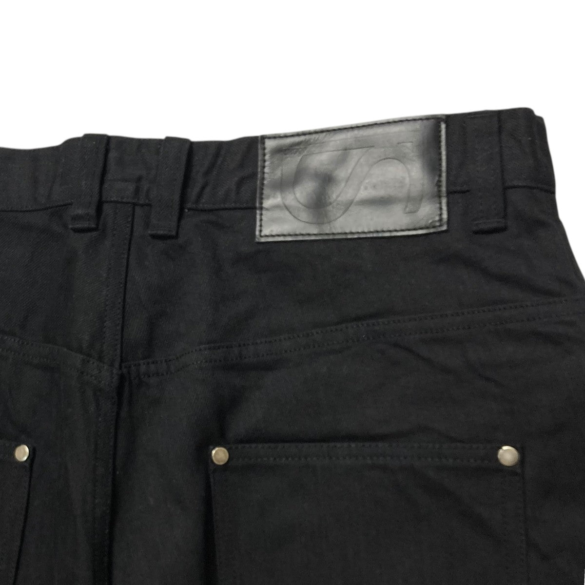 SKIRT WIDE DENIM PANTSスカートデニムパンツ
