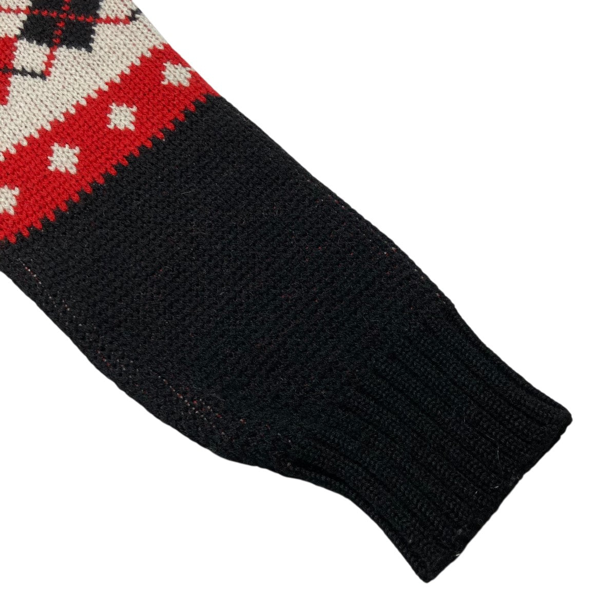 24AWCrew Neck Sweater - ArgyleウールクルーネックニットPU316
