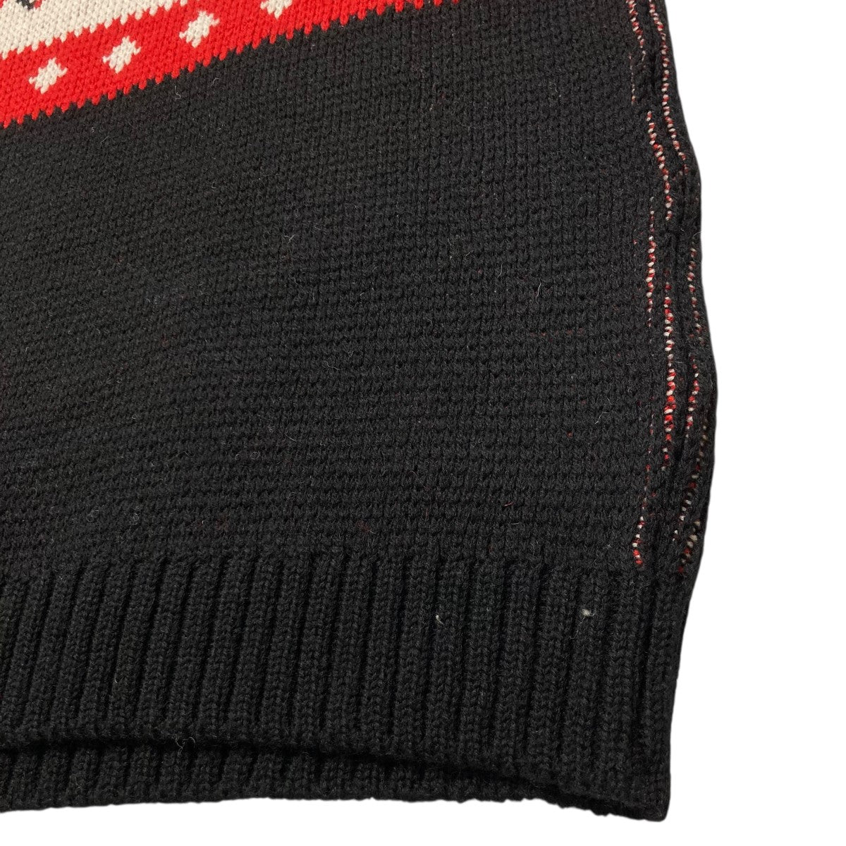 24AWCrew Neck Sweater - ArgyleウールクルーネックニットPU316