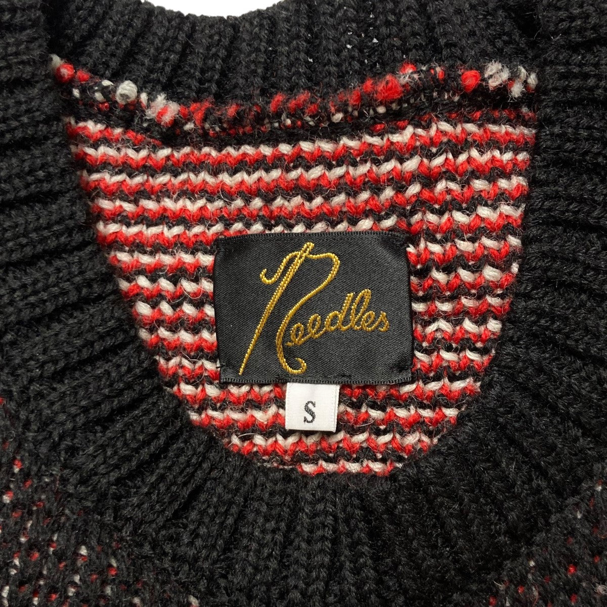 24AWCrew Neck Sweater - ArgyleウールクルーネックニットPU316