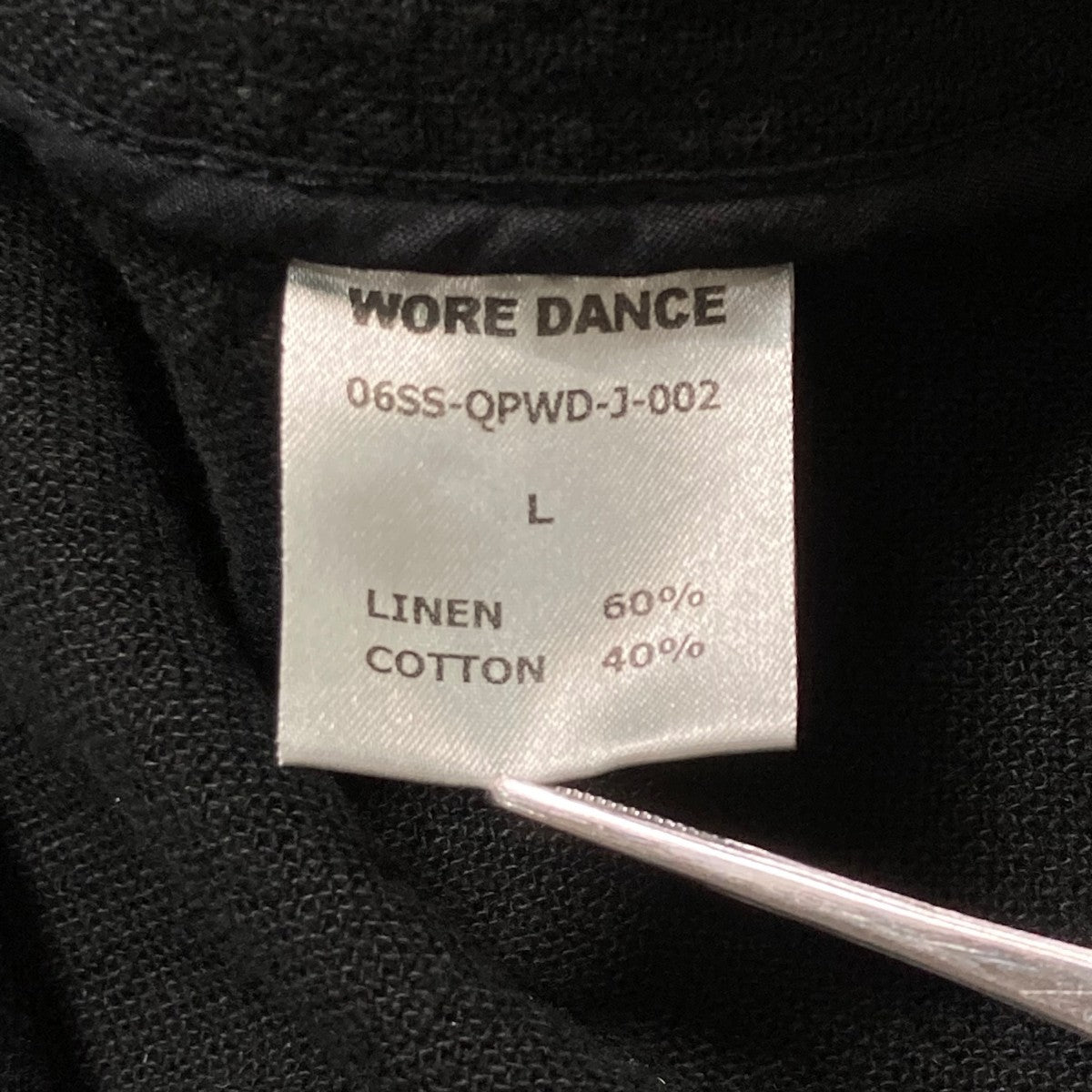 06SSリネン混テーラードジャケット06SS QPWD J 002