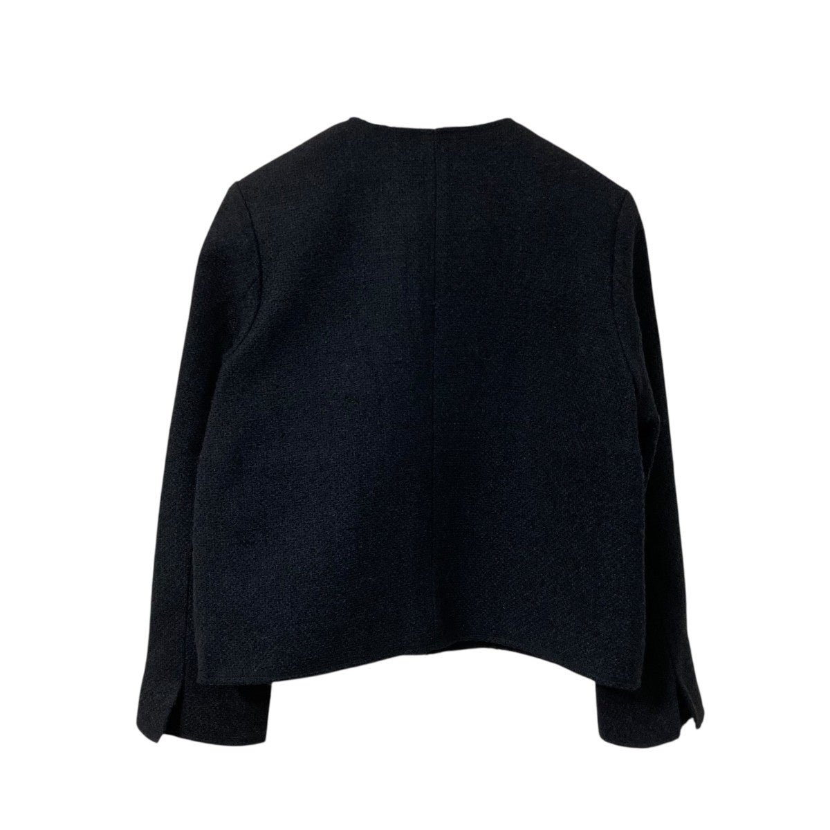 Mila Owen(ミラオーウェン) 金釦2サイズチェックダブルブレザー