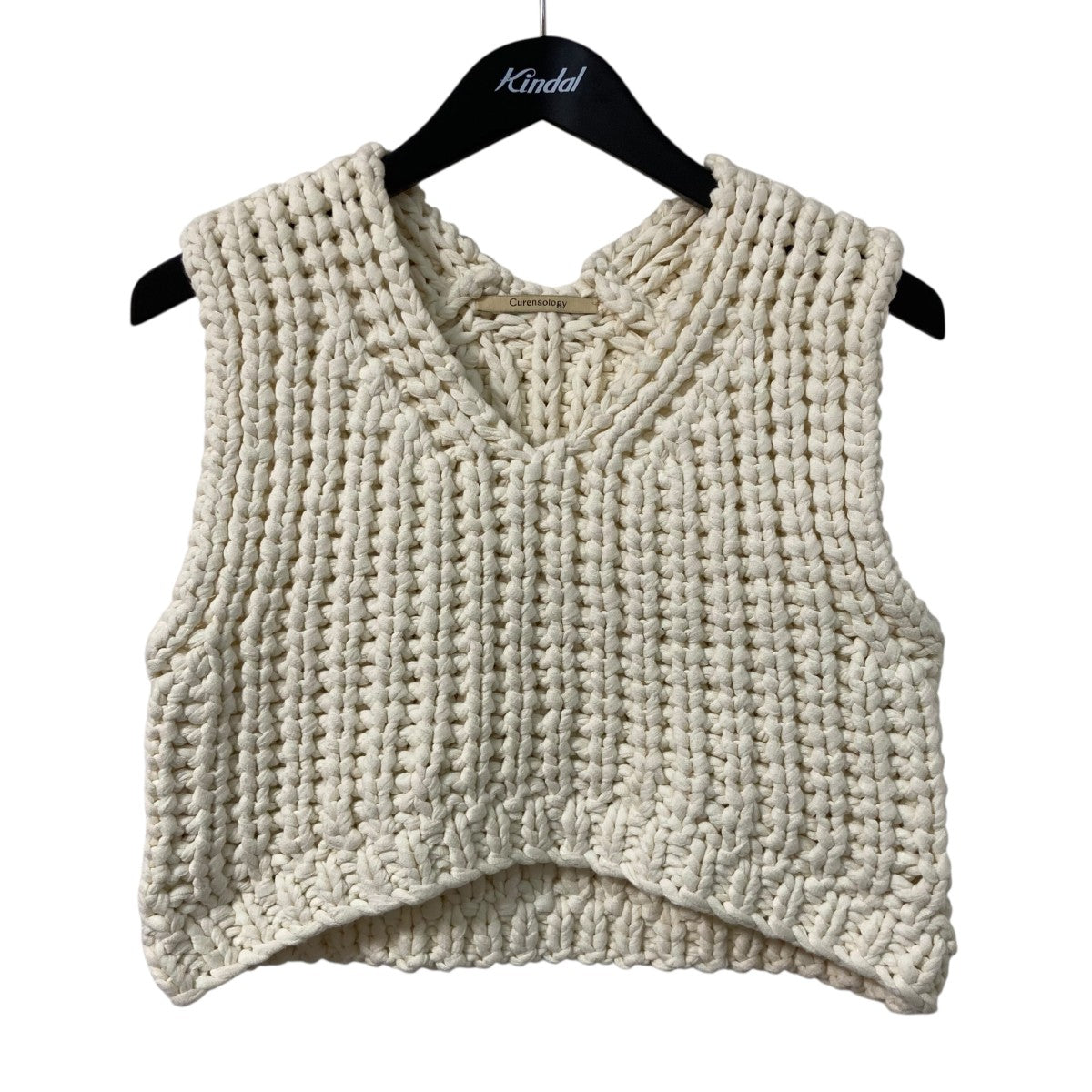 Curensology(カレンソロジー) ローゲージハンドニットベスト