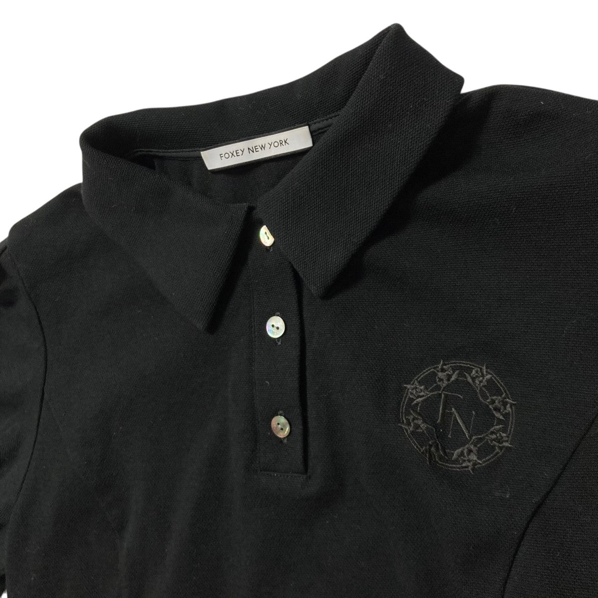フォクシーブティック ポロシャツ Lady Polo ネイビー 38