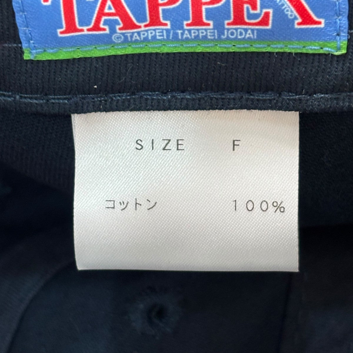 TAPPEI×BAYCREW'S DEPO コットンキャップ ネイビー サイズ F
