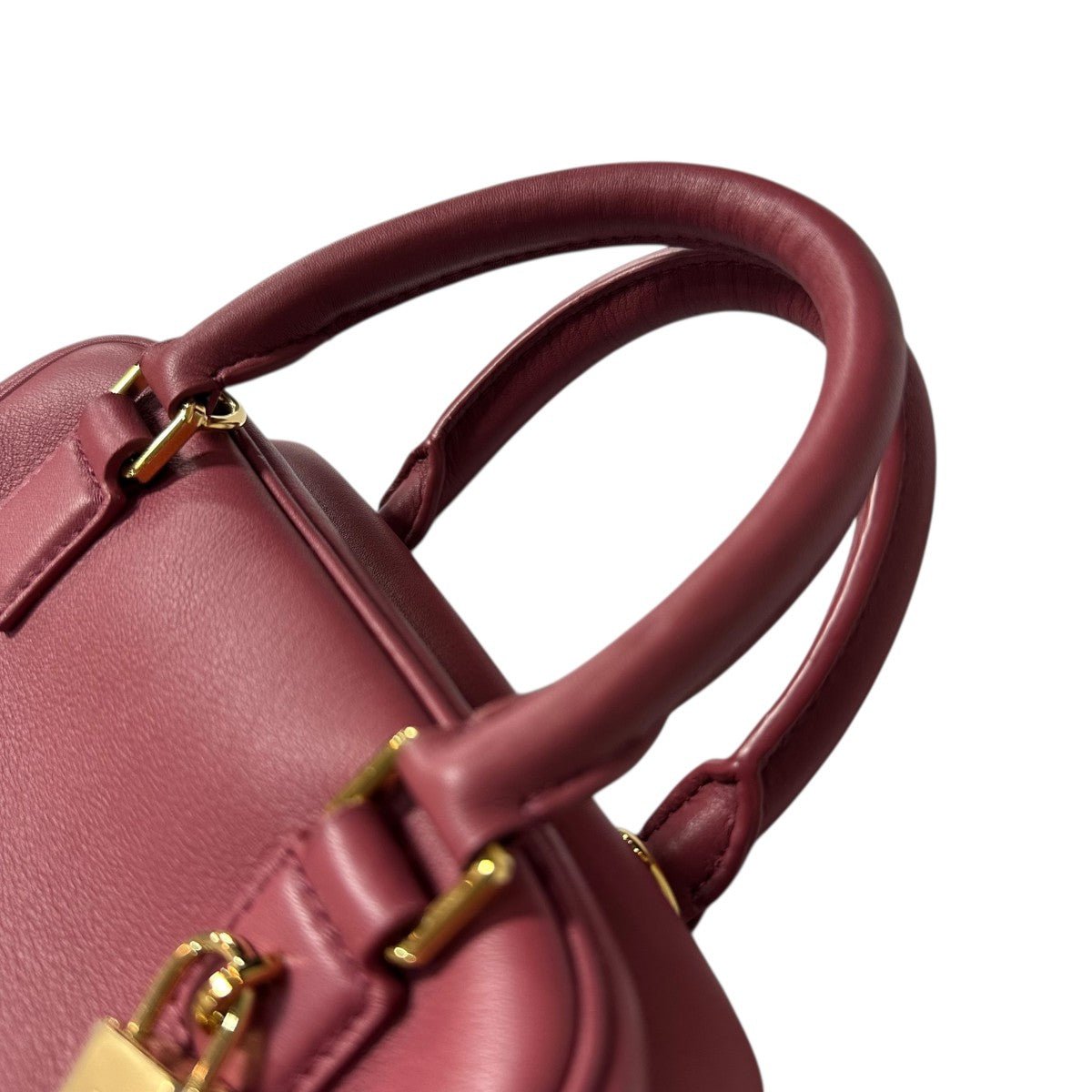 LOEWE(ロエベ) アマソナ16 スクエアバッグプラムローズショルダー