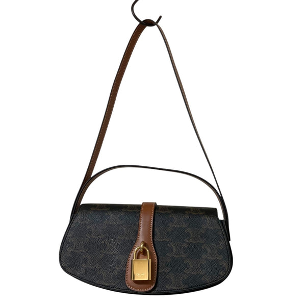 CELINE(セリーヌ) ストラップ付きクラッチ タブー トリオンフ