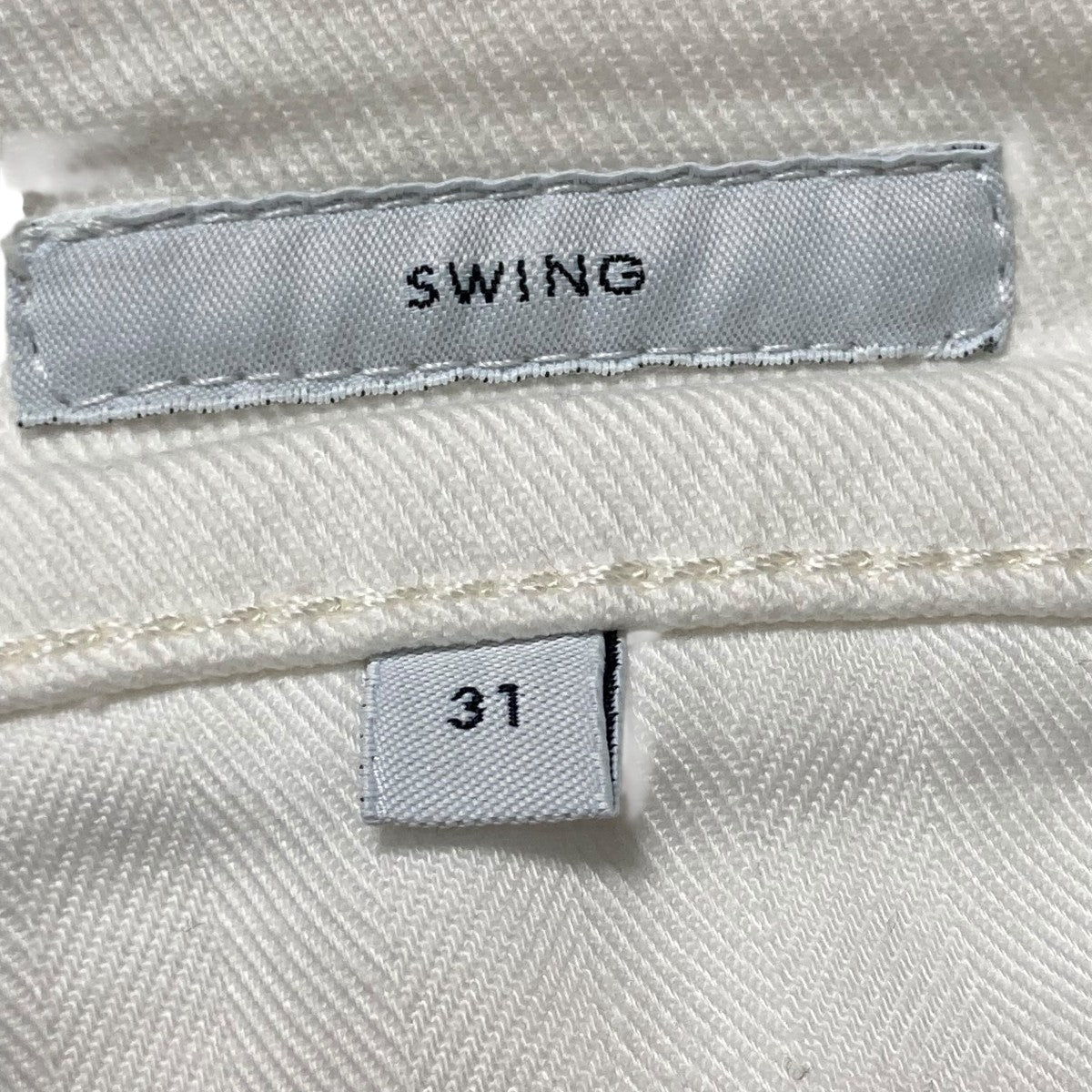 PT01 SWING綿ポリデニムパンツC5DJ05Z2WBAS 0A14 古着・中古-7枚目のアイテム画像