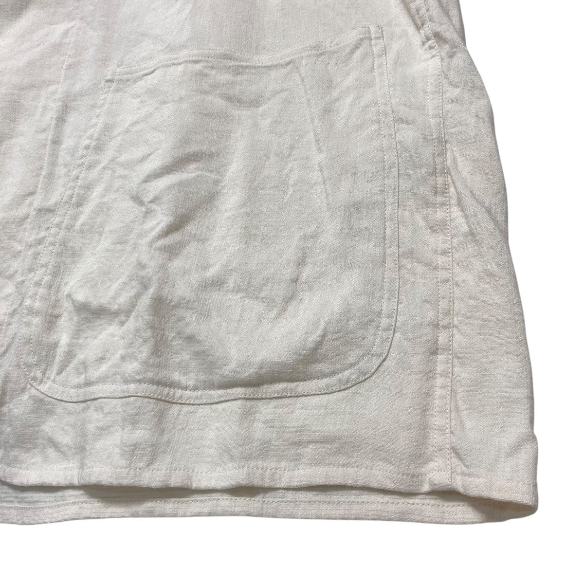 25SSLINEN SILK二重織りSHIRT JACKETカバーオールMT5103 0908