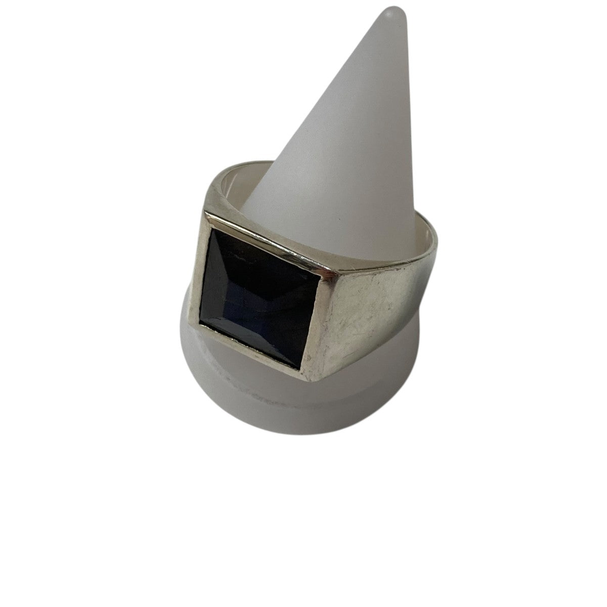 HASH Labradorite square ring 17号 シルバーリング Labradorite square ring – HASH.