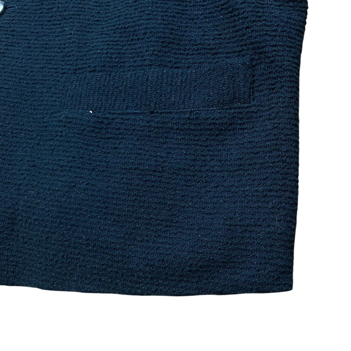 22SSESTER COTTON KNIT - NO COLLAR JACKETノーカラージャケット22SECK01