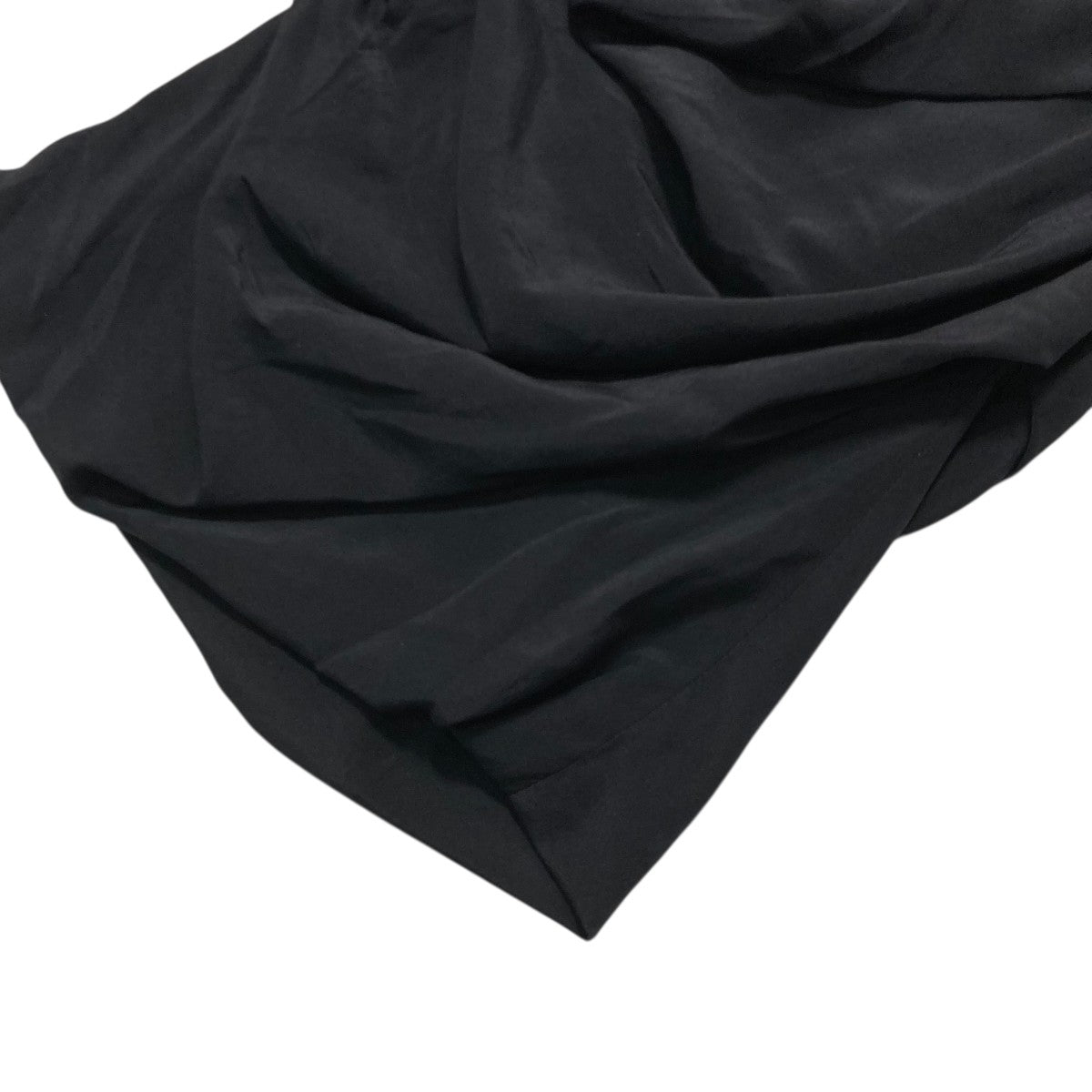 Ruched Stretch-Silk Satin DressノースリーブドレスF6U39T