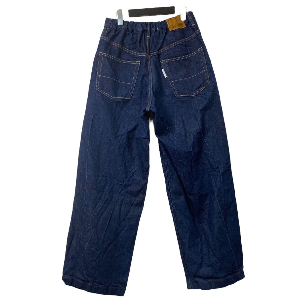 NEON SIGN(ネオンサイン) Wide denim slacks “Rigid”デニム