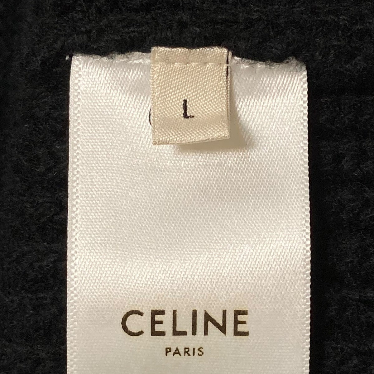 CELINE(セリーヌ) オーバーサイズ セーター リブ編みウールフロント