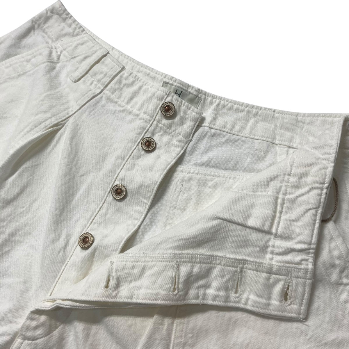 HERILL(ヘリル) 23SSDuck Utility Shortsダック地ワイドショーツ