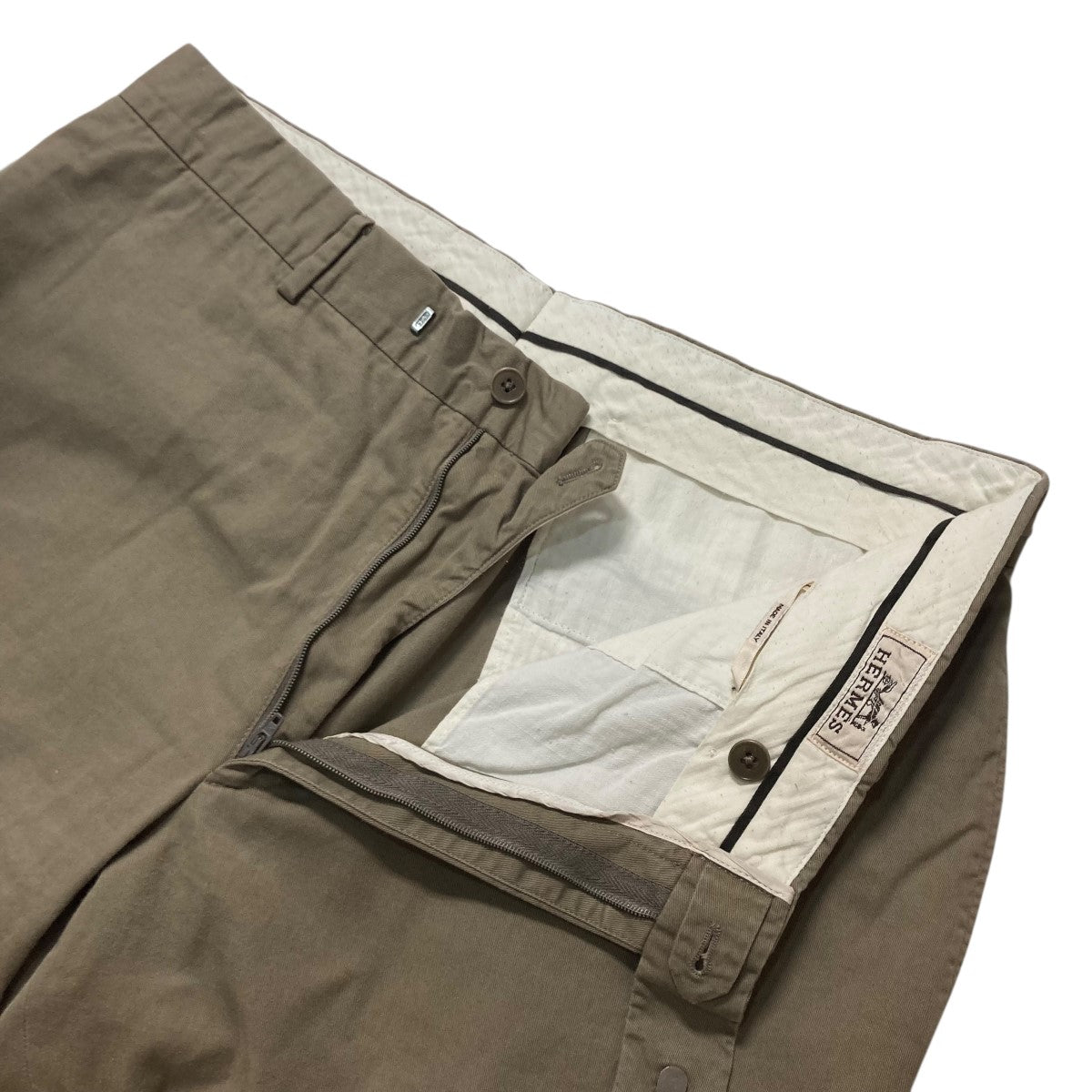 HERMES(エルメス) コットンパンツ ベージュ サイズ 50｜【公式