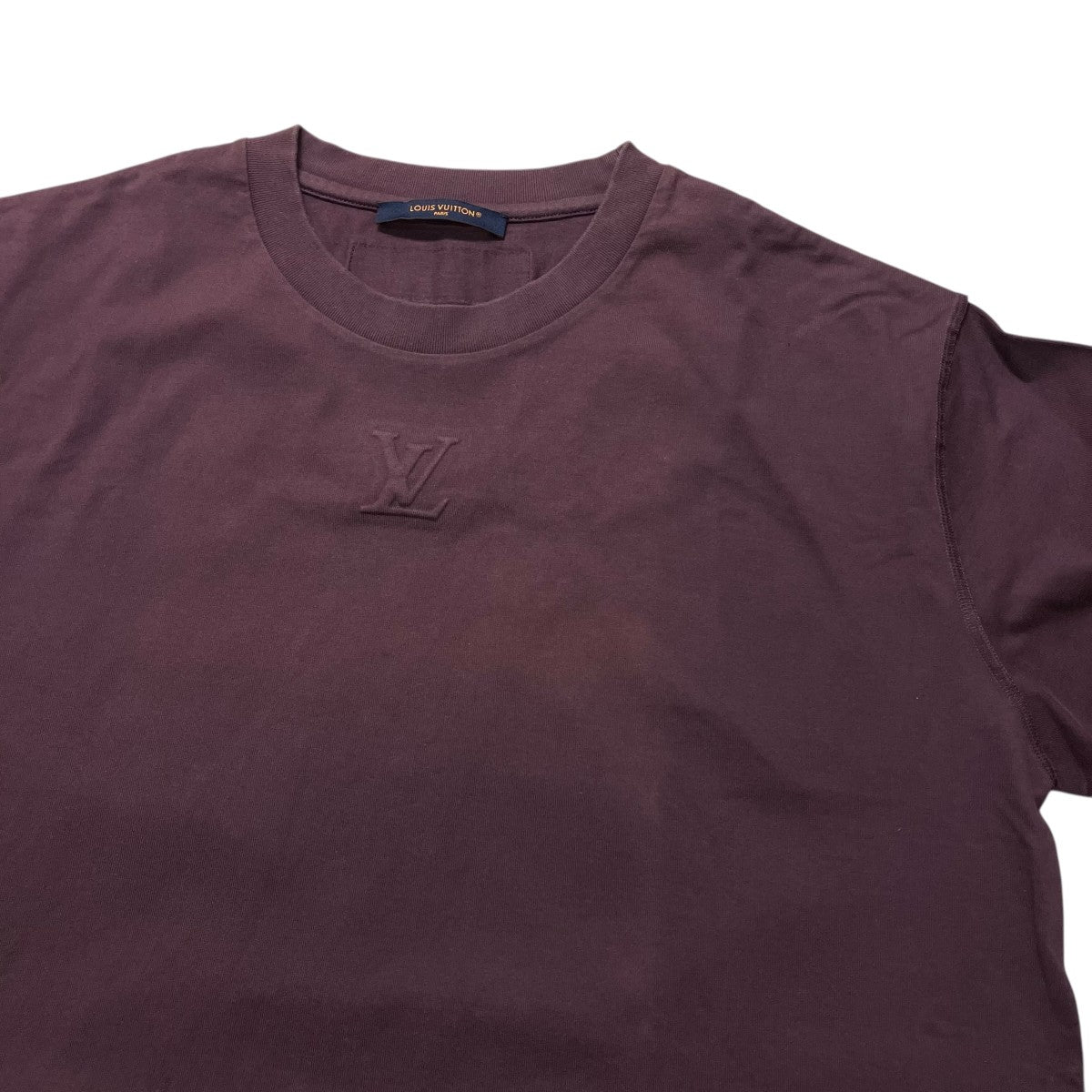LOUIS VUITTON エンボスLVロゴTシャツ半袖TシャツRM232Q DT3 HNY55W 古着・中古-6枚目のアイテム画像