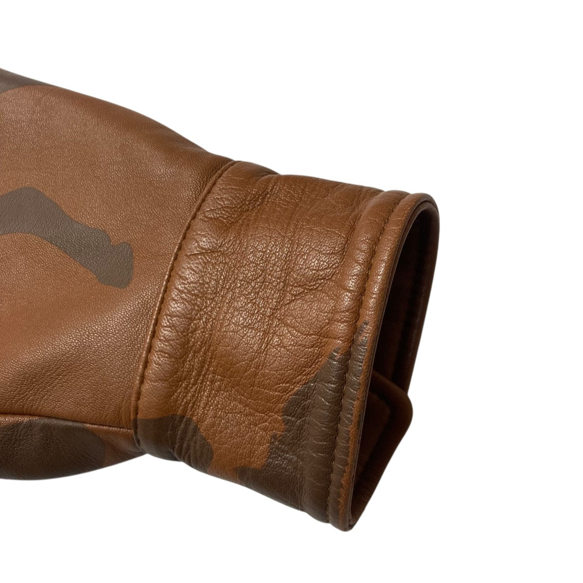 CCU(シーシーユー) ”NEAT“ REGULAR COLLAR SHIRTレザーシャツSH 01 P