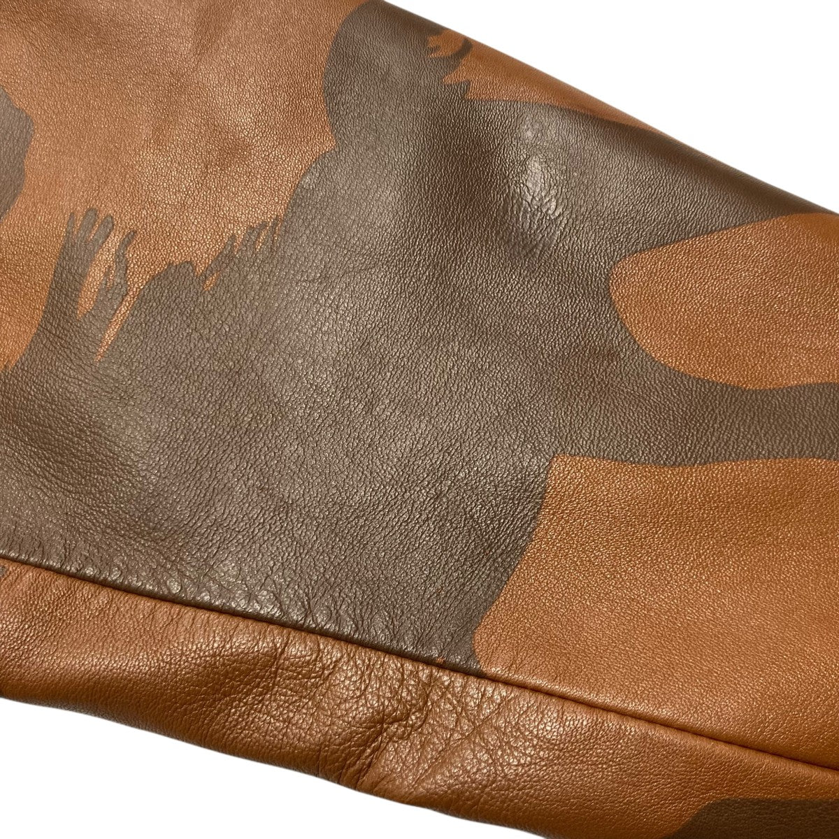 CCU(シーシーユー) ”NEAT“ REGULAR COLLAR SHIRTレザーシャツSH 01 P