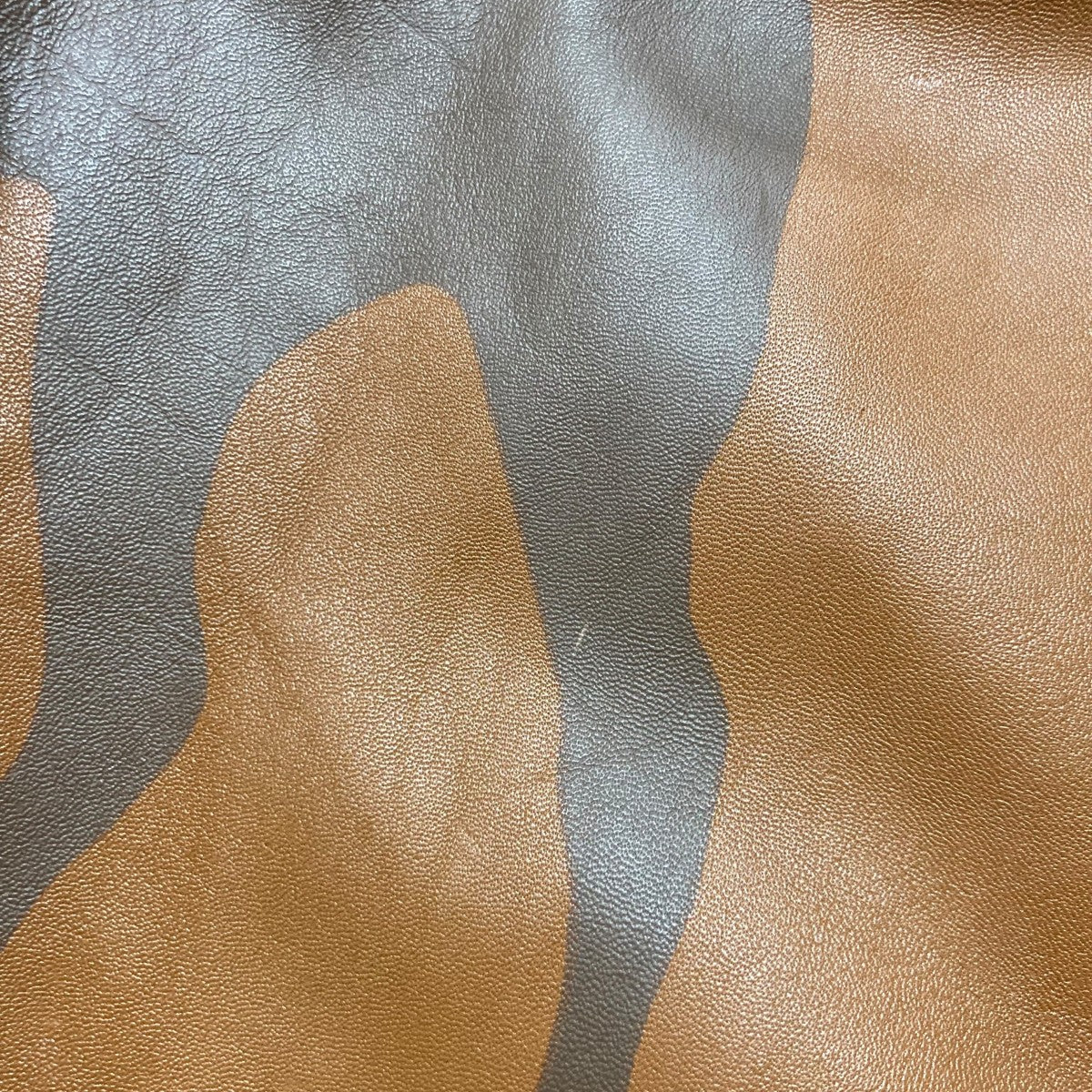 CCU(シーシーユー) ”NEAT“ REGULAR COLLAR SHIRTレザーシャツSH 01 P