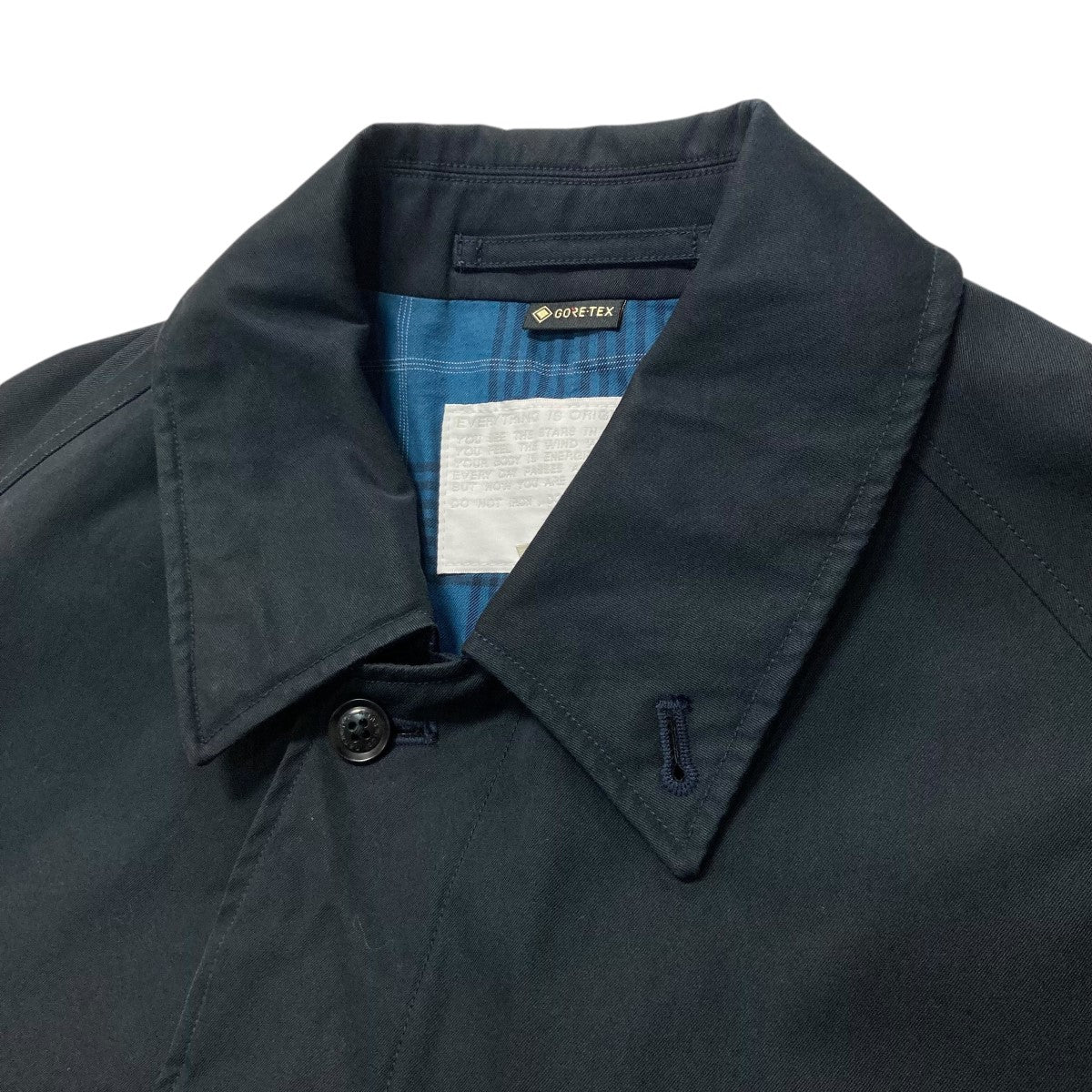 nanamica GORE-TEX Balmacaan CoatステンカラーコートSUBF015 古着・中古-3枚目のアイテム画像
