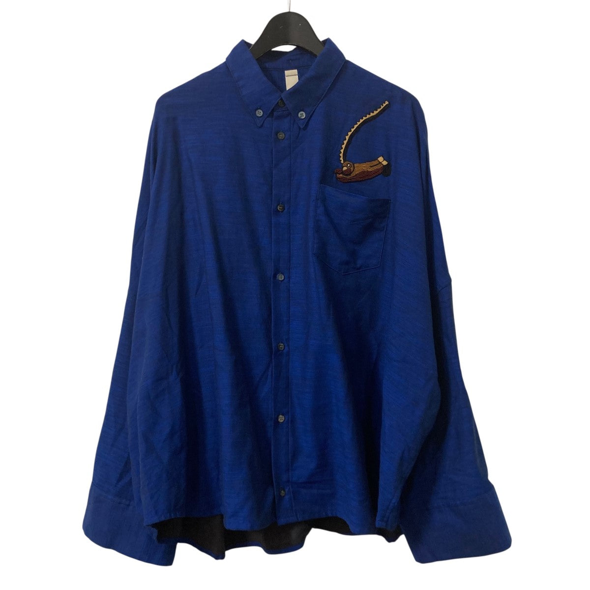 SHINYA KOZUKA(シンヤコヅカ) GIANT SHIRTワンポイントボタン