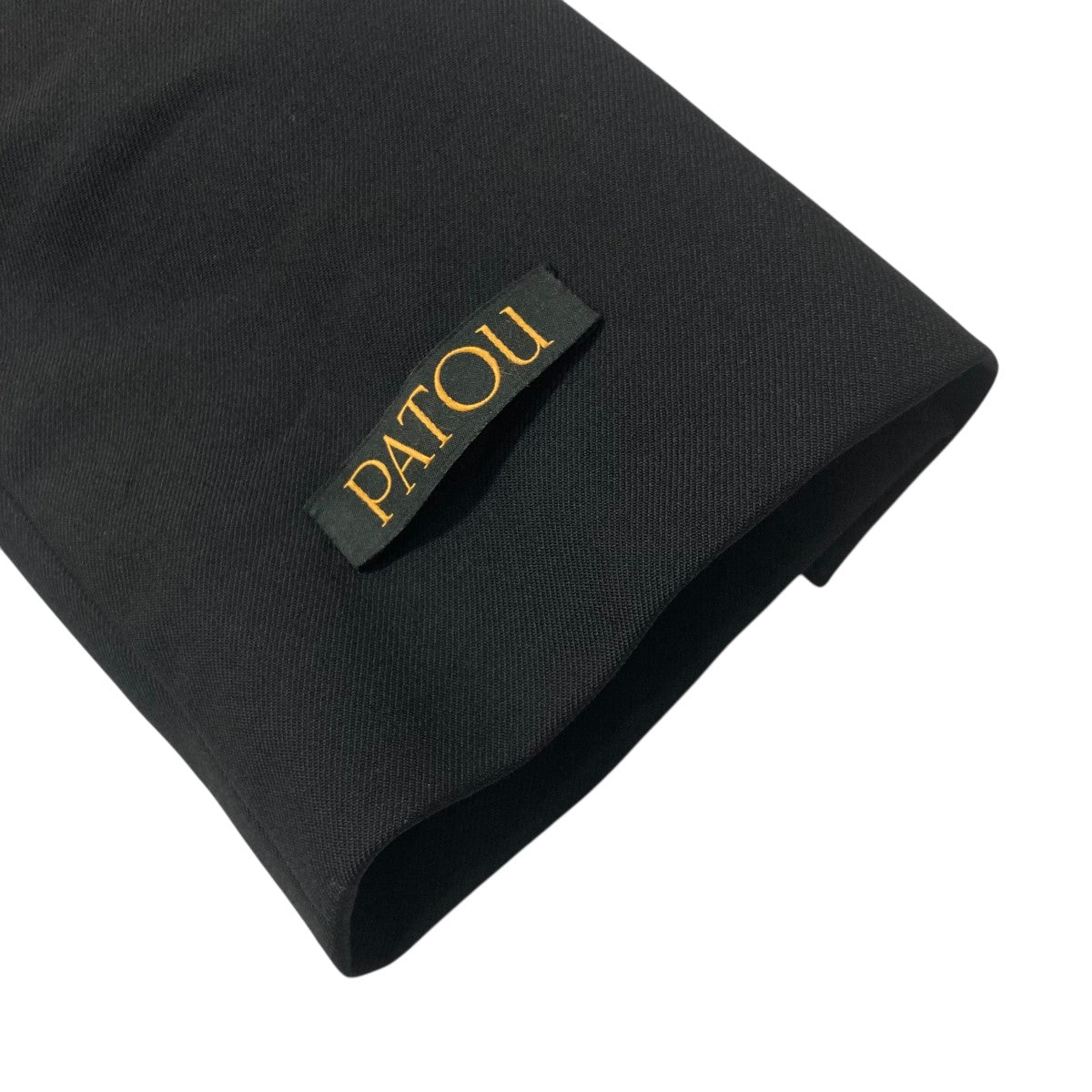 Patou(パトゥ) カラーレス ダブルブレスト ウール ジャケットノー