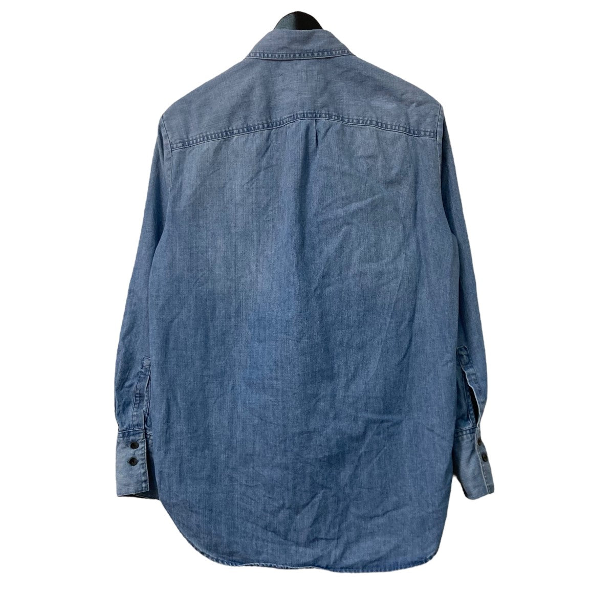 ZARA(ザラ) ZW COLLECTION デニムシャツフロントフリルデニム