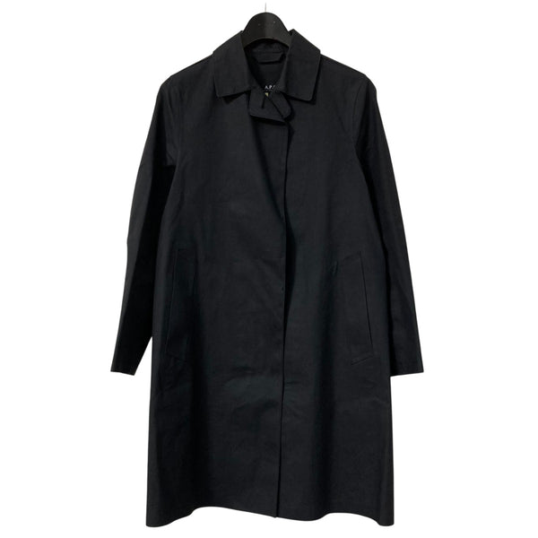 A．P．C．(アーペーセー) スコットランド製ゴム引きステンカラーコート