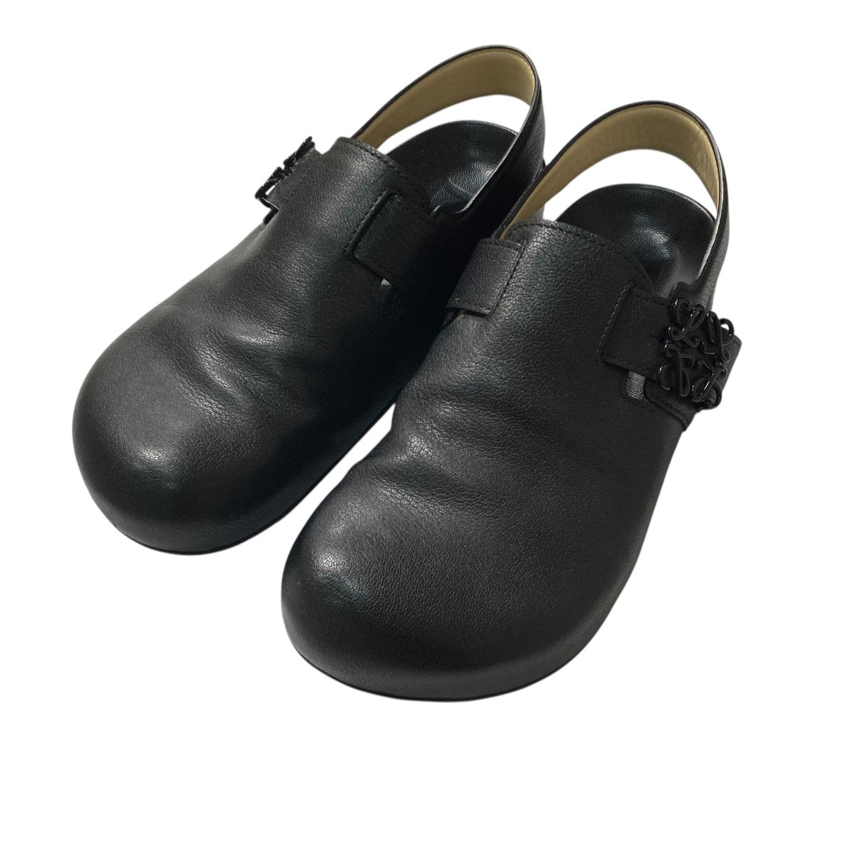 LOEWE☆Easeクロッグサンダル LOEWE Ease Buckle クロッグサンダル | ブラック | FARFETCH JP