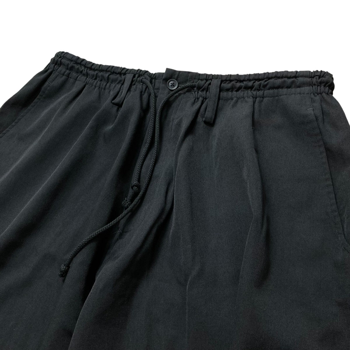 ヨウジヤマモトメンズ 黒 サルエルパンツ yohji yamamoto - pour homme サルエルパンツ / HZ-P09-100