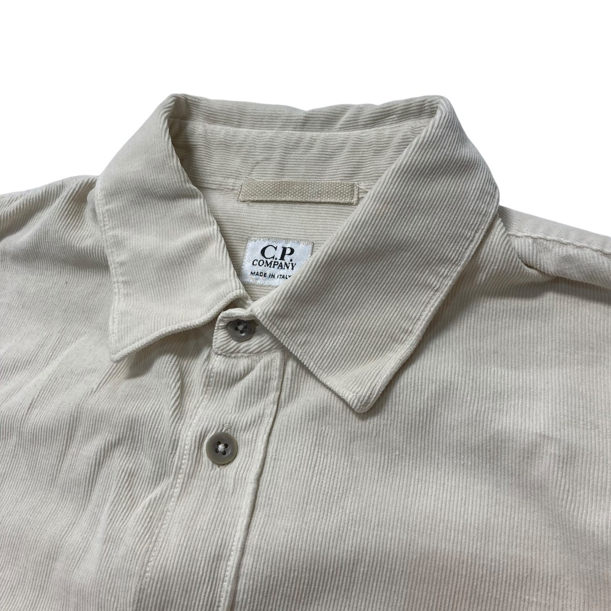 新品未使用 C.P.カンパニー コットンシャツ XL C．P COMPANY(シーピーカンパニー) コットンコーデュロイシャツ