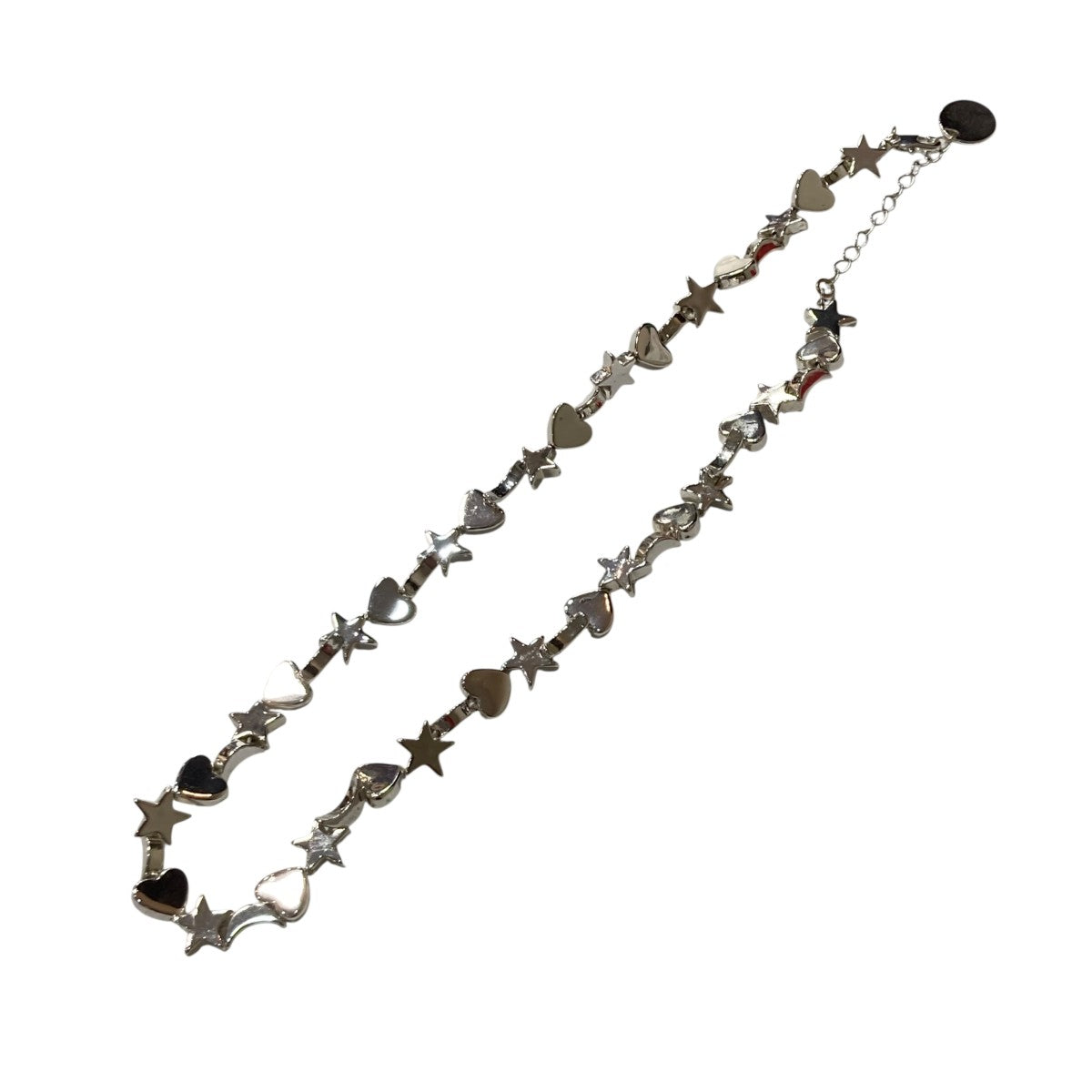 ヨ*ー様 jieda 2WAY STAR MOON HEART CHAIN Jieda（ジエダ）の「2WAY STAR MOON HEART CHAIN（ネックレス