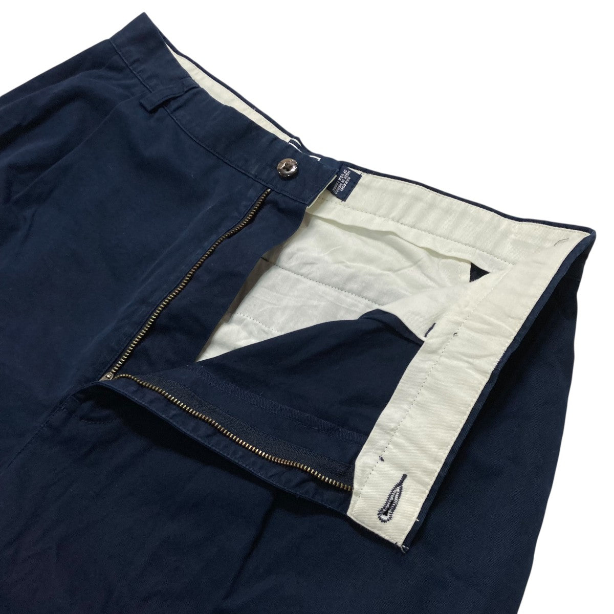 Polo by Ralph Lauren Andrew Pant 紺 スラックス ポロ ラルフローレン ANDREW PANT ツータック 太畝 コーデュロイ