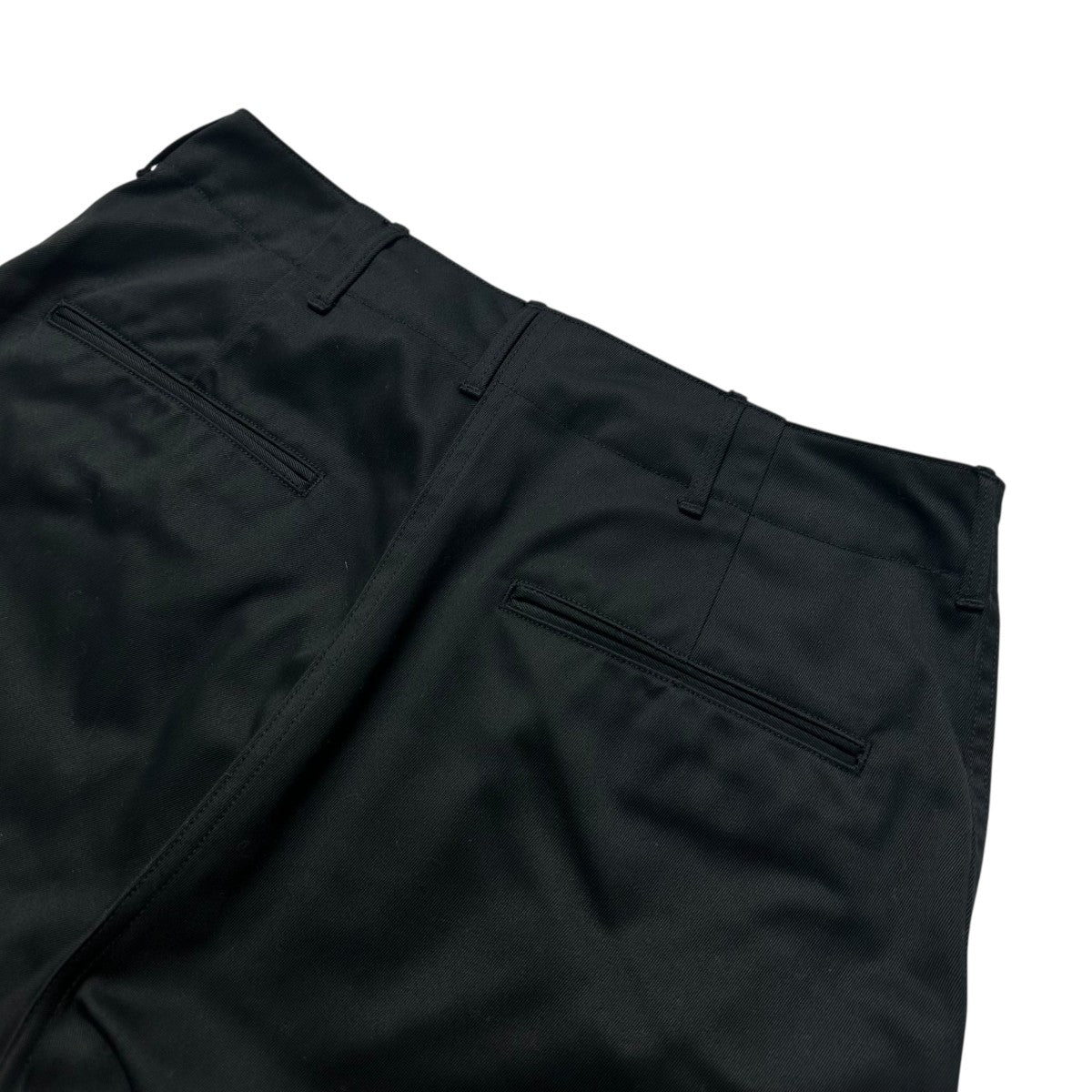 HYKE(ハイク) T C WEST POINT ARMY WIDE LEG CHINOSワークパンツ