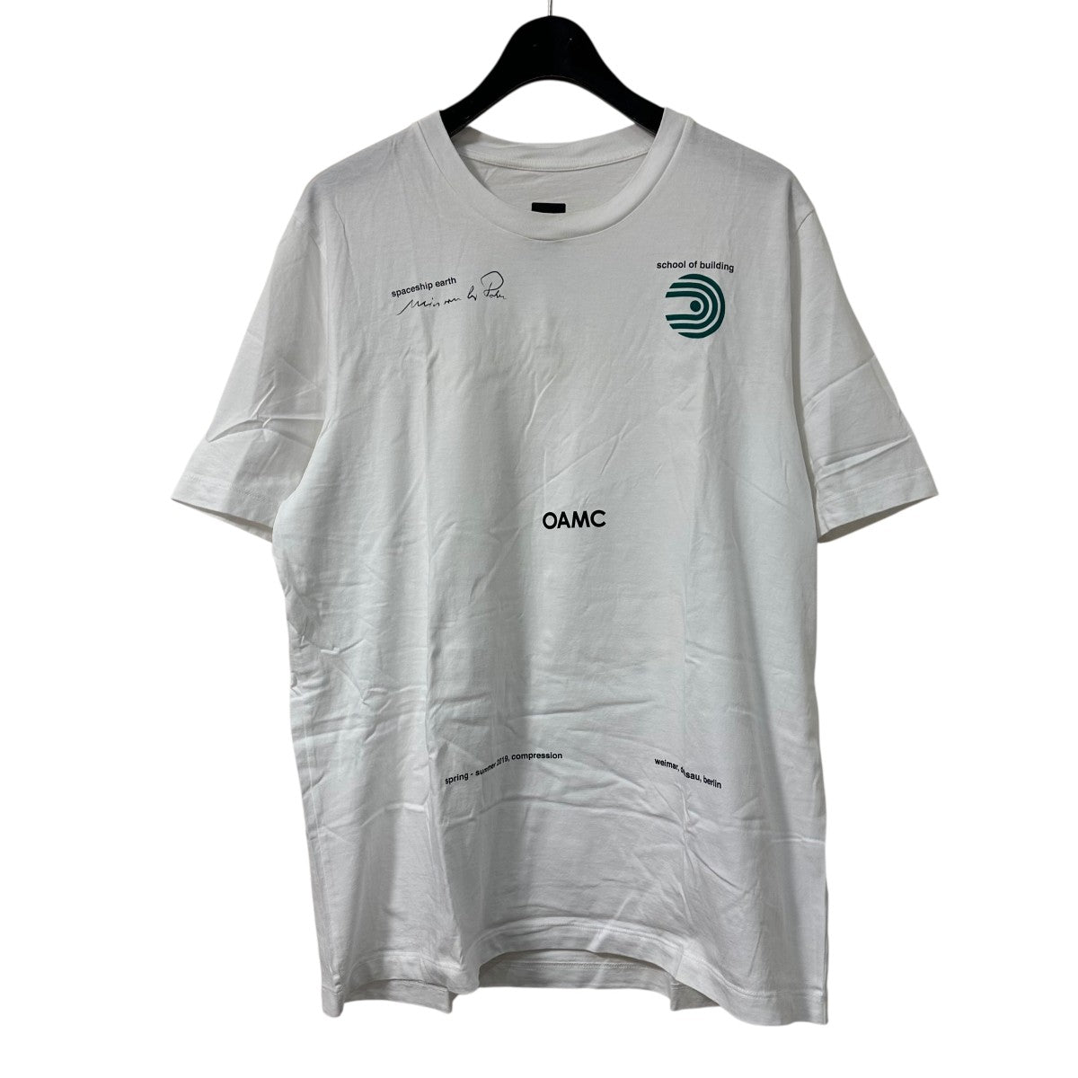 OAMC(オーエーエムシー) フロントプリントTシャツOAMO706567