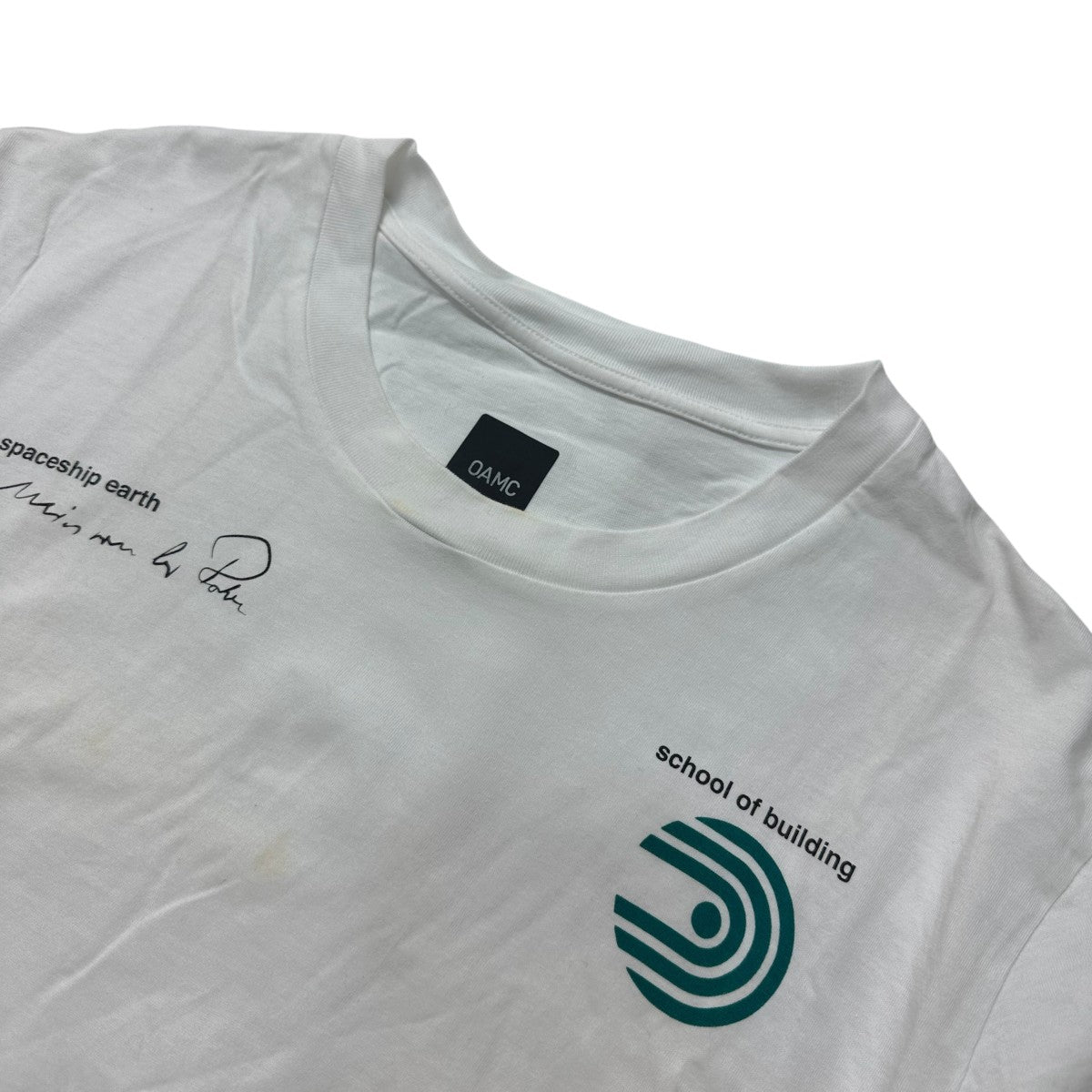 OAMC(オーエーエムシー) フロントプリントTシャツOAMO706567 OAMC(オーエーエムシー) フロントプリントTシャツOAMO706567