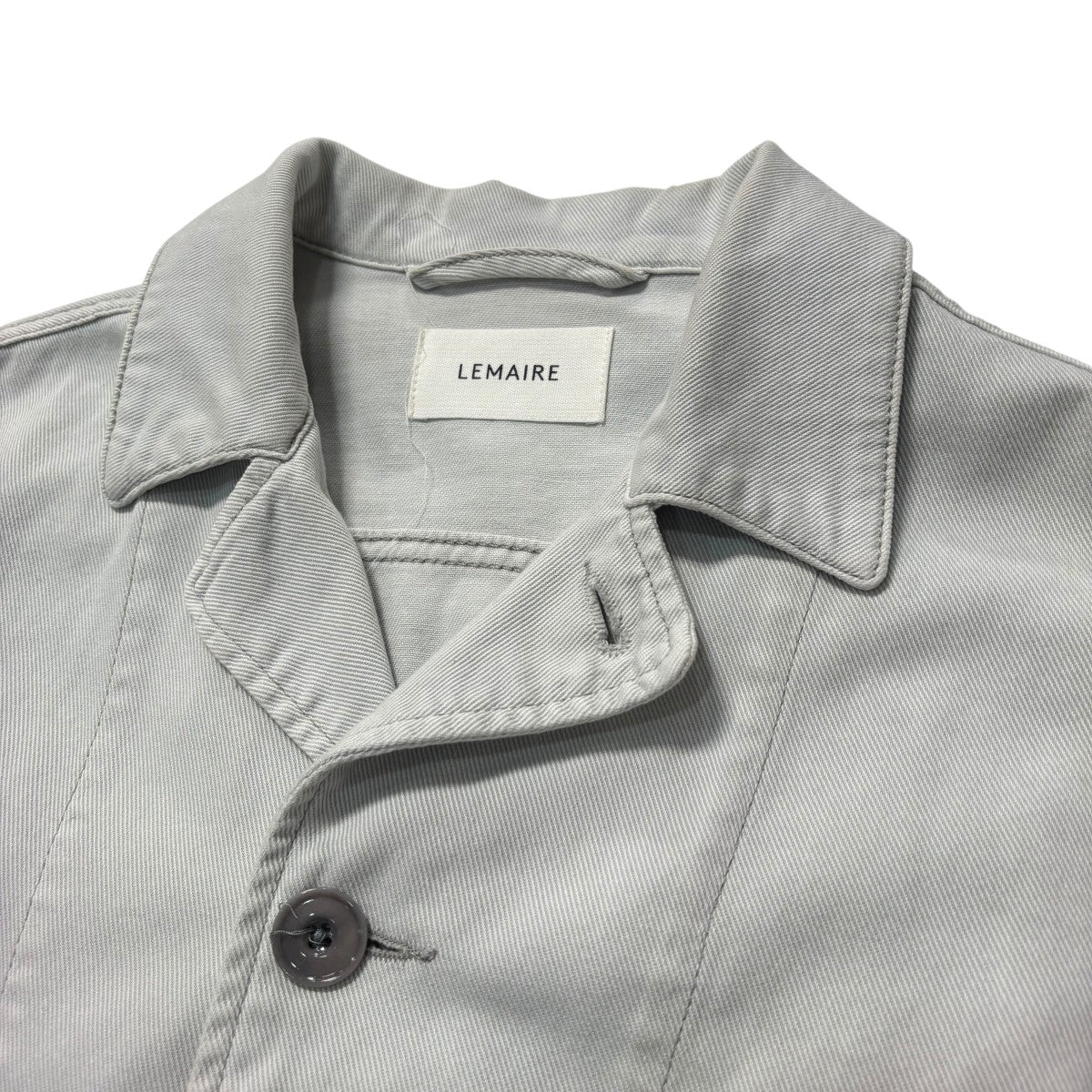 【関税込み】LEMAIRE グレー ボクシー デニムジャケット LEMAIRE Lemaire ルメール デニムジャケット BOXY JACKET OW306