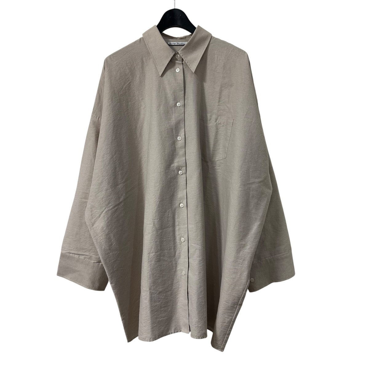 アクネストゥディオズ ACNE STUDIOS オーバーサイズシャツ FN WN BLOU000398 アイボリー サイズ：XXS ACNE STUDIOS(アクネストゥディオズ) オーバーサイズシャツFN WN