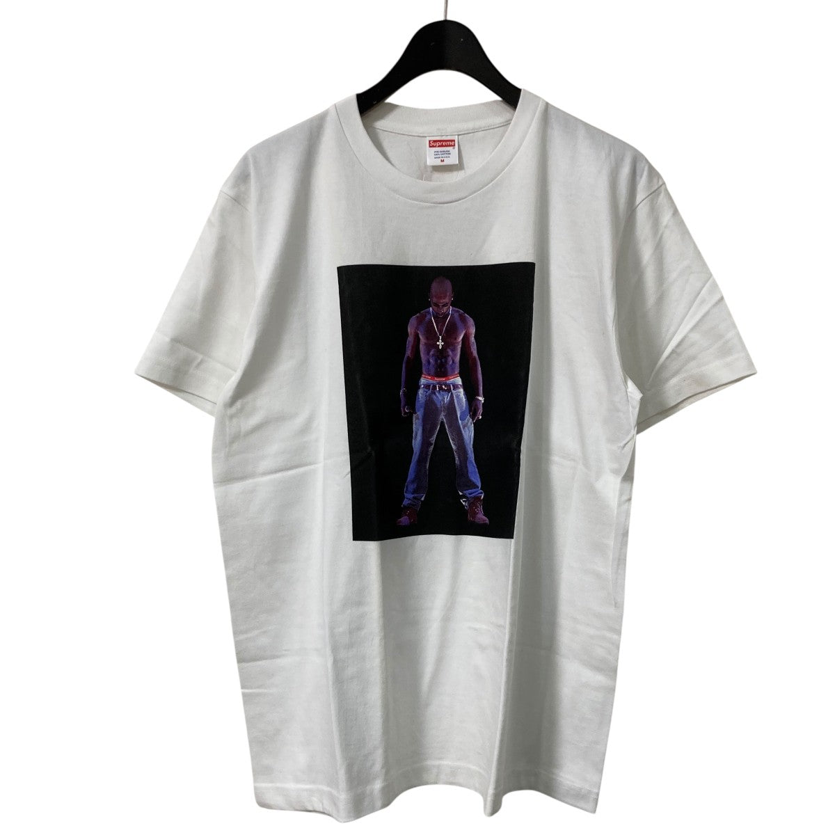 Supreme 20SSTupac Hologram TeeフロントプリントTシャツ 古着・中古-1枚目のアイテム画像