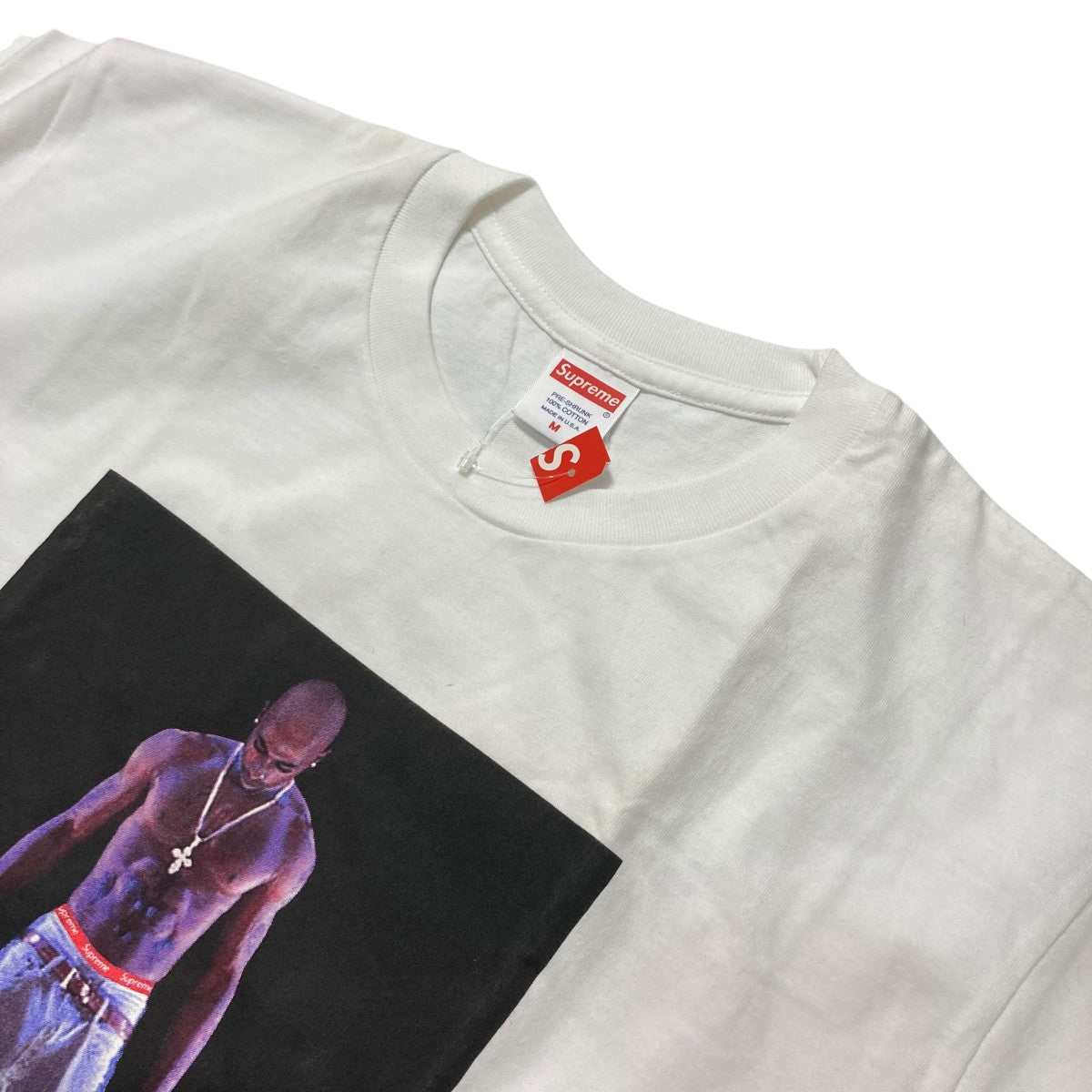 Supreme 20SSTupac Hologram TeeフロントプリントTシャツ 古着・中古-3枚目のアイテム画像