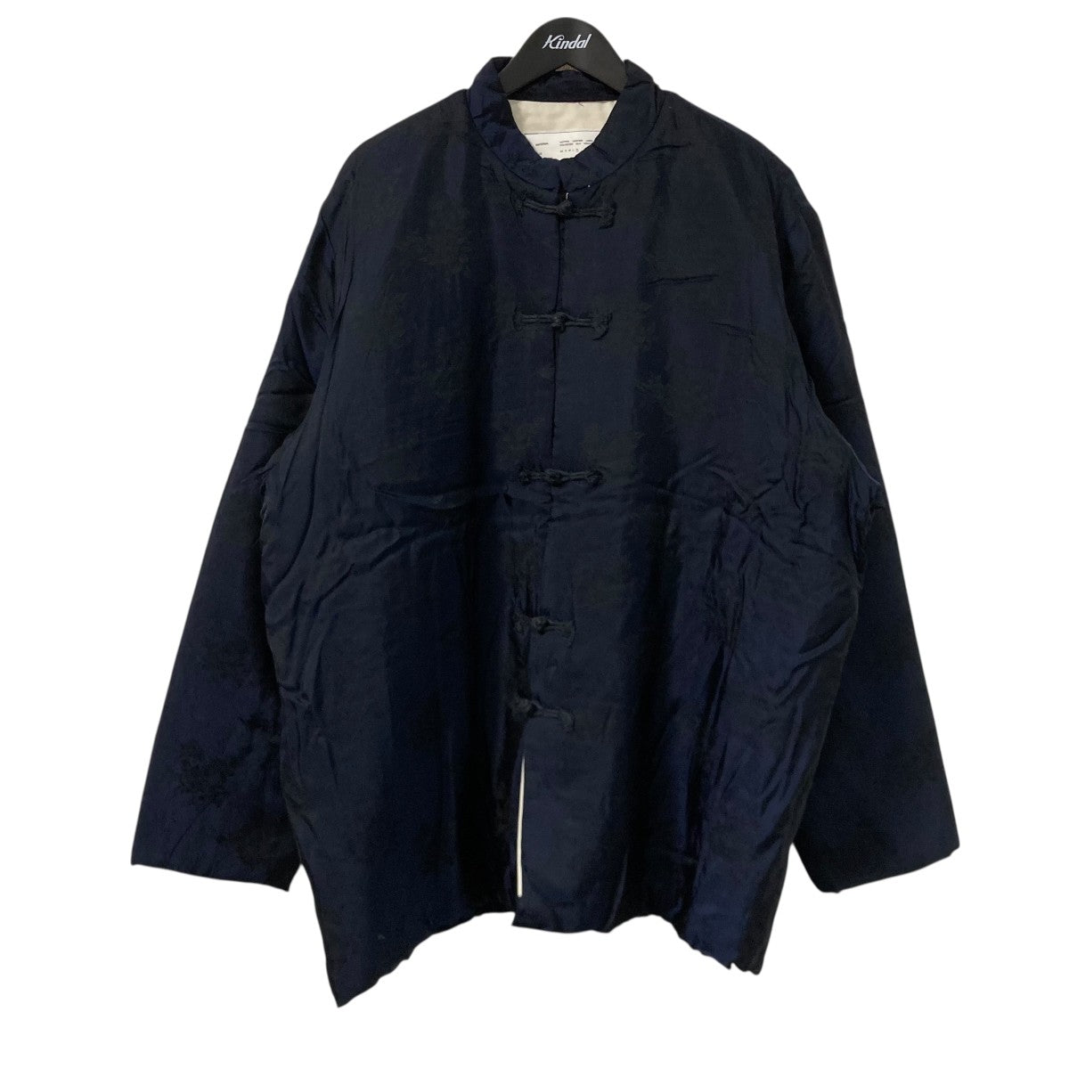 CAMIEL FORTGENS padded china jacket総柄チャイナジャケット 古着・中古-1枚目のアイテム画像