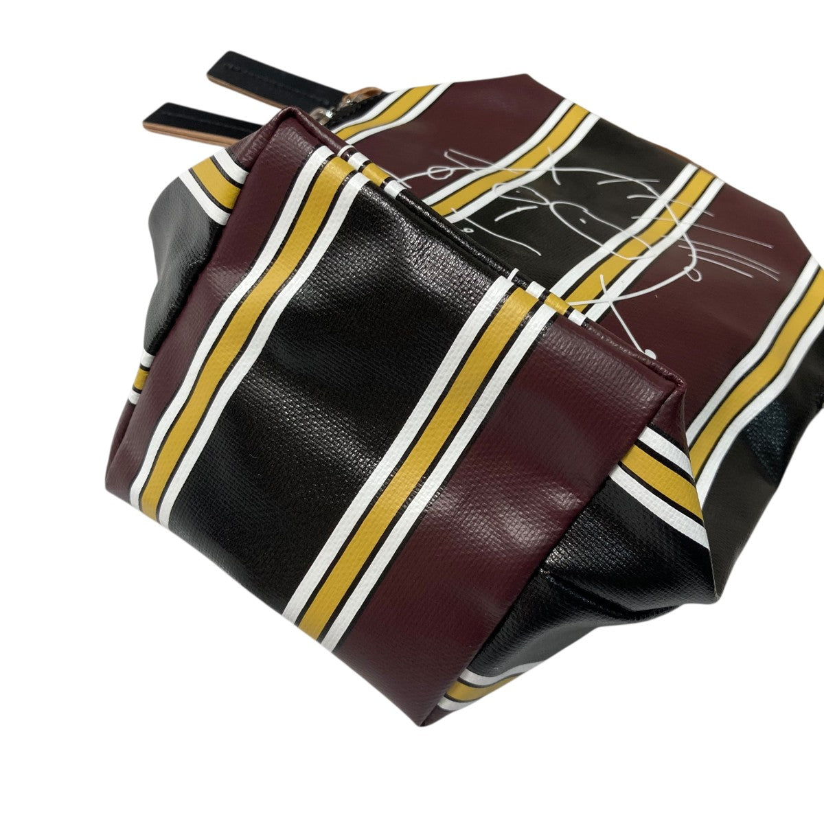 Plan C(プランシー) VERTICAL PILI PRINTED POCHETEショルダーバッグ