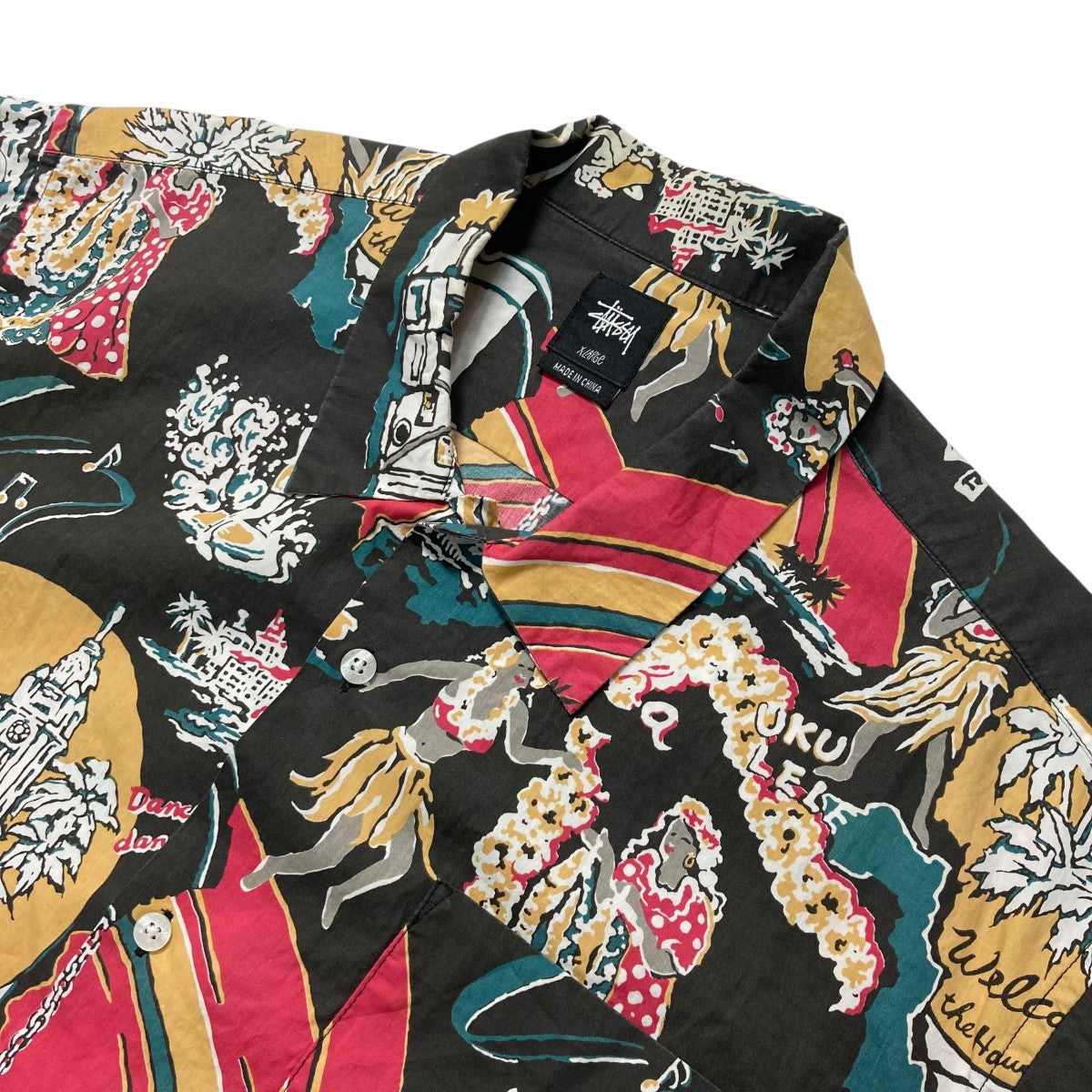 stussy(ステューシー) アロハシャツ ブラック サイズ XL｜【公式